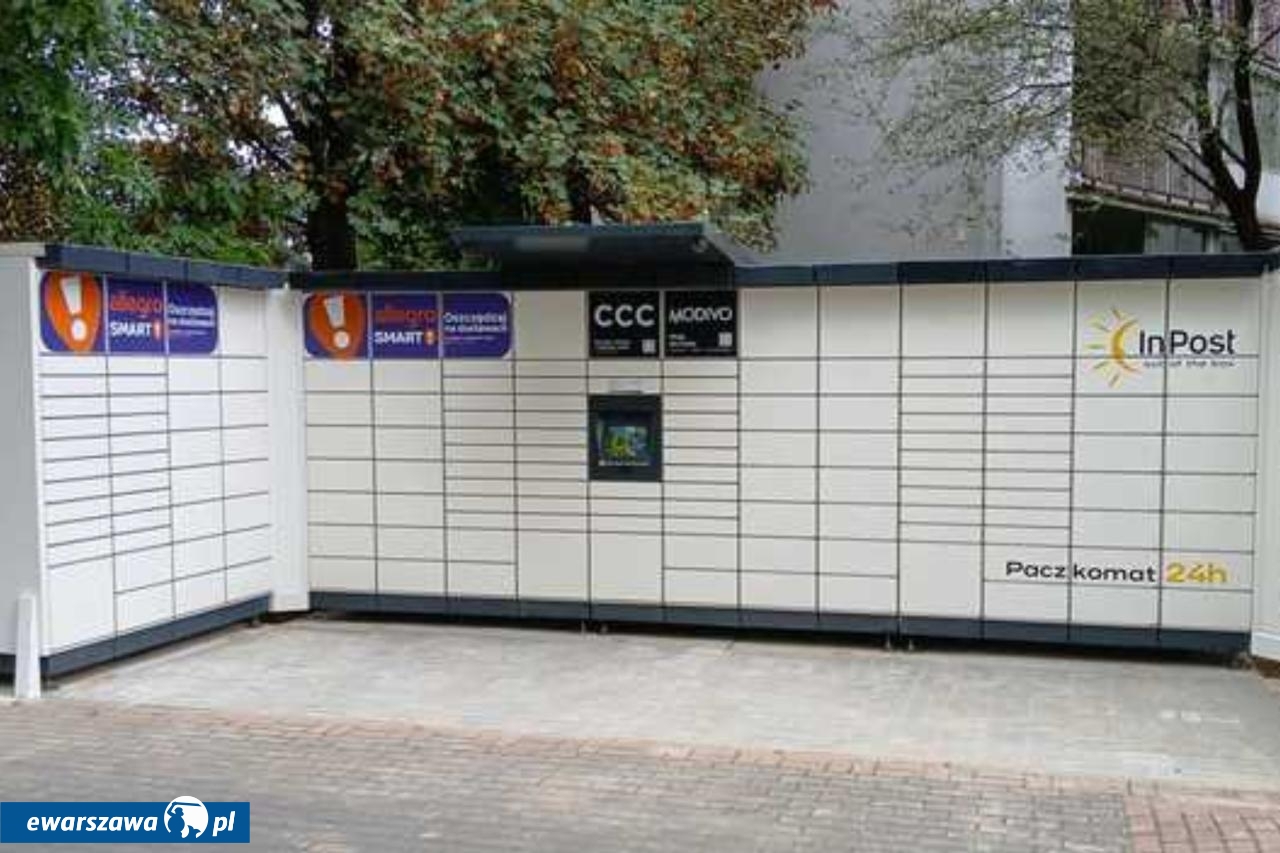 paczkomat przy ul. Pięciolinii w Warszawie | fot. inpost.pl