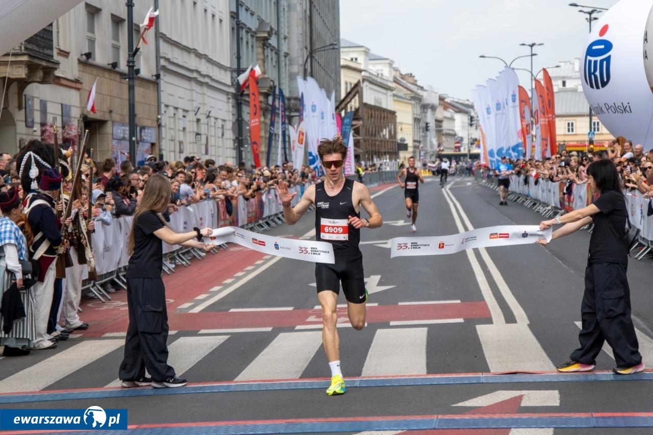 33. Bieg Konstytucji 3 Maja | fot. Krzysztof Wojciechowski /facebook.com/MaratonWarszawski