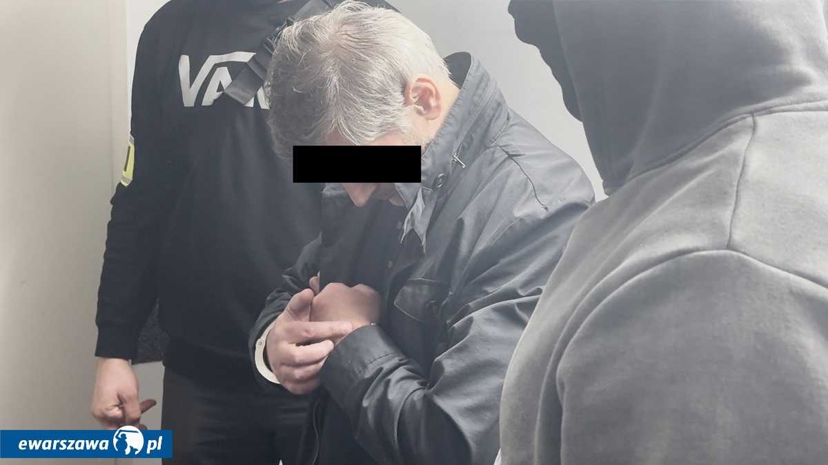 Zatrzymanie gangsterów z Gruzji | fot. srodmiescie.policja.gov.pl