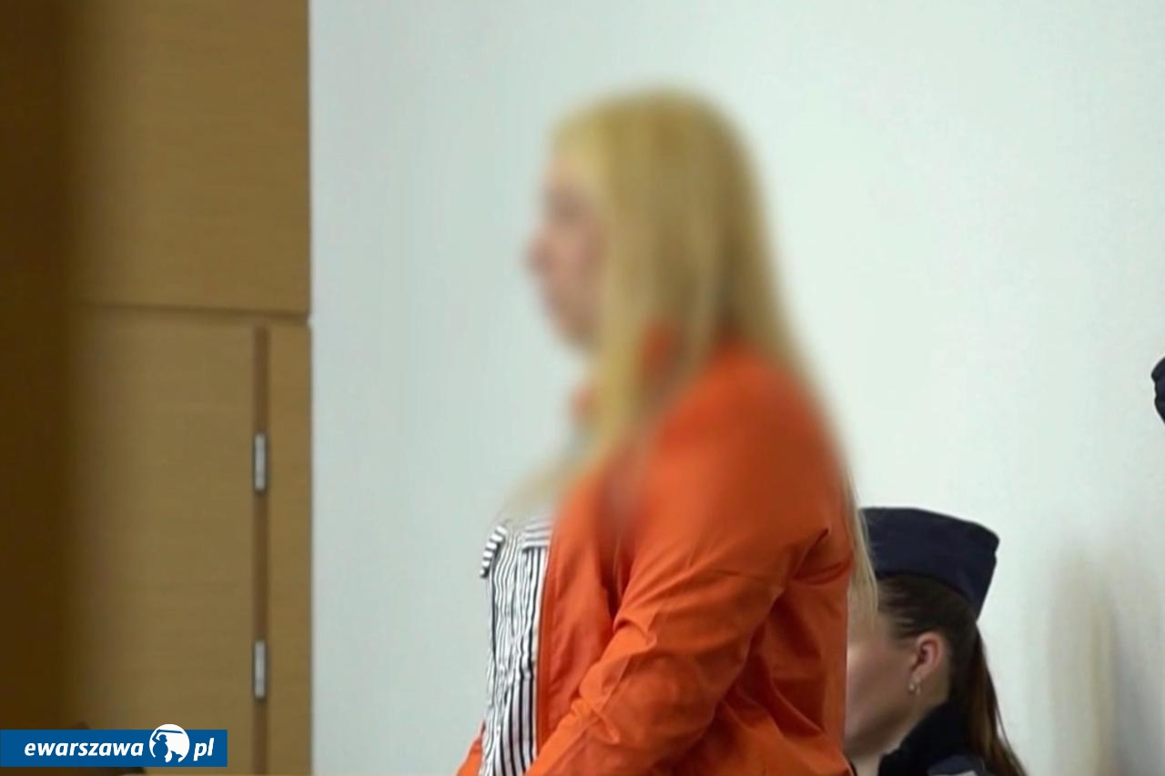 oskarżona Klaudia G. na procesie | fot. "Kurier" TVP3 Warszawa