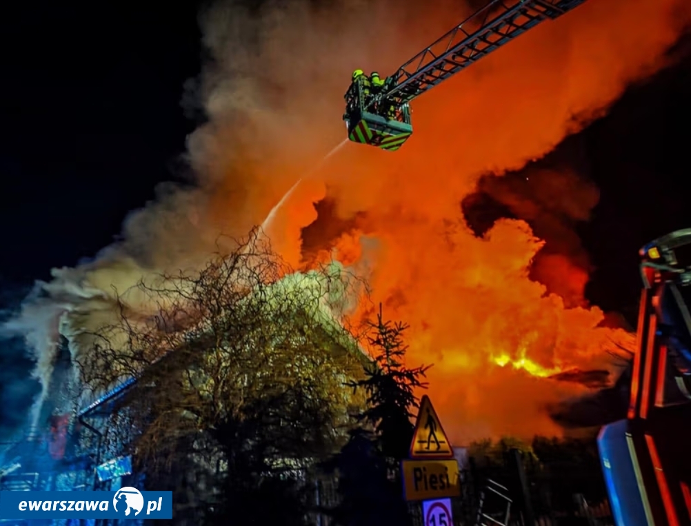 pożar klubu muzycznego | fot. Państwowa Straż Pożarna / Facebook