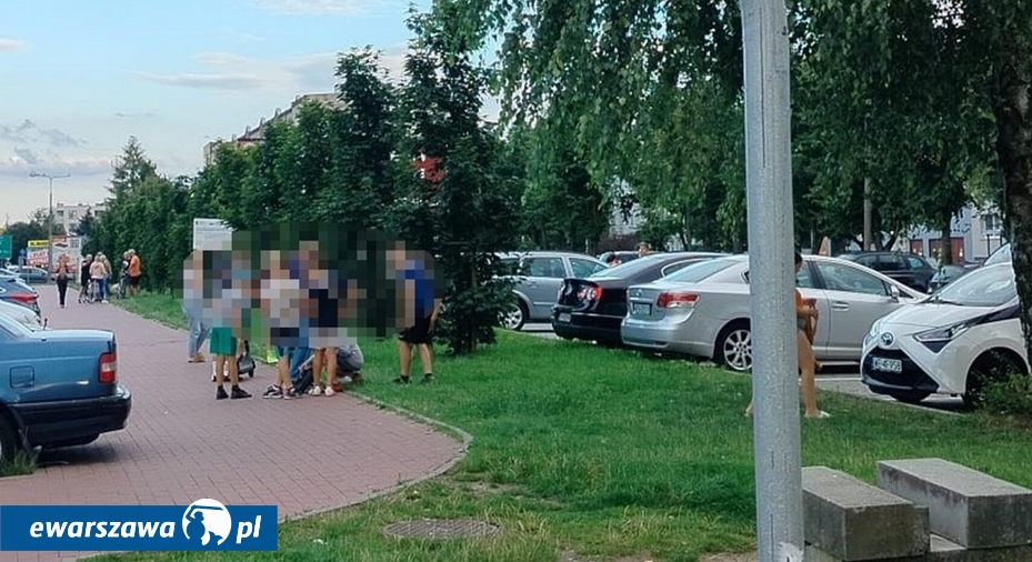 seniorka potrącona przez hulajnogę | fot. Policja Płońsk / facebook