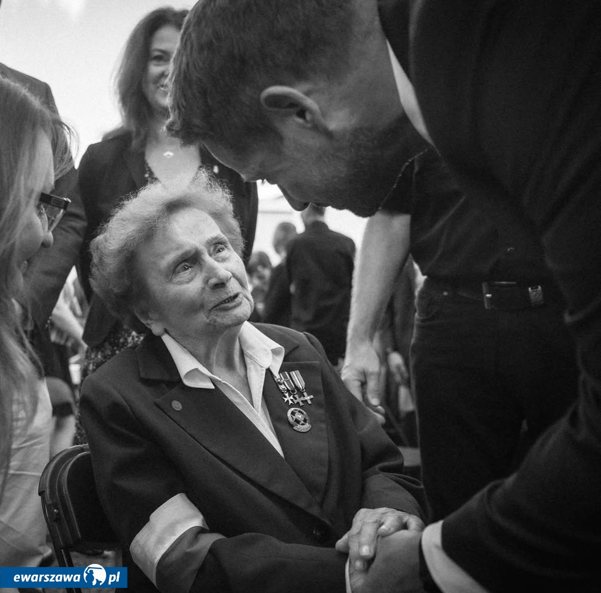 Rafał Trzaskowski i Halina Jędrzejewska | fot. Rafał Trzaskowski/Facebook
