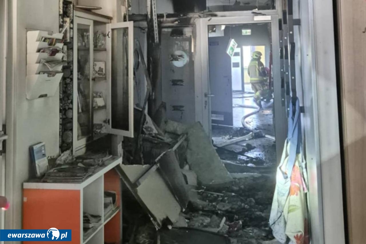 miejsce po pożarze w Piasecznie | fot. facebook.com/GminaPiaseczno