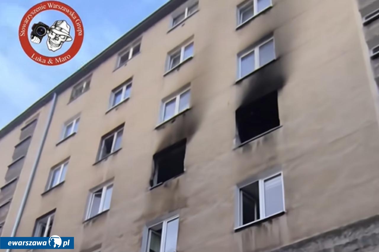 blok na Ochocie, w którym doszło do wybuchu gazu | fot. facebook.com/warszawskagrupalukamaro