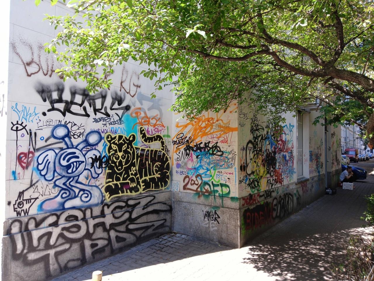 graffiti w Warszawie | fot. facebook.com/stolecznykonserwatorzabytkow
