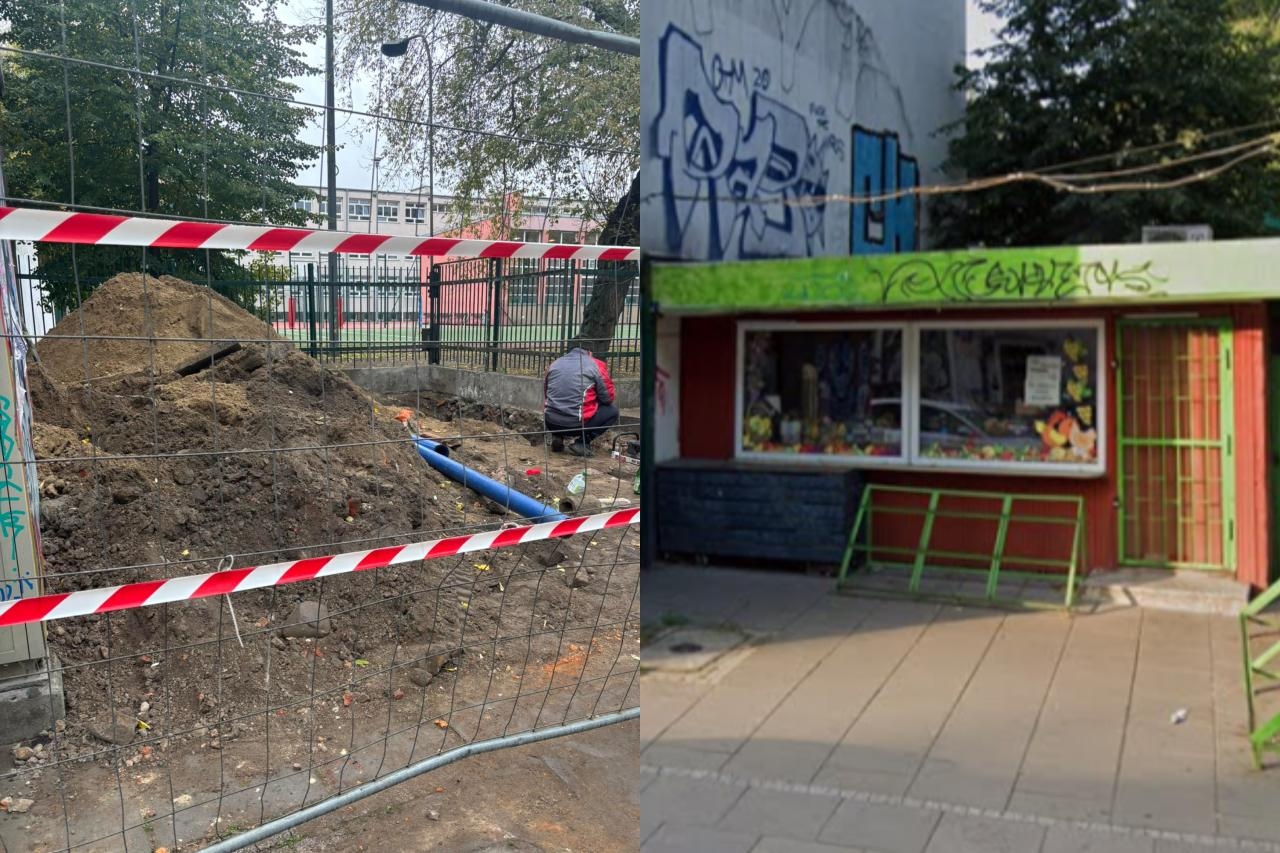 usunięty warzywniak na Powiślu przy Solec 103 | fot. Bartosz Pańczyk/ google street view