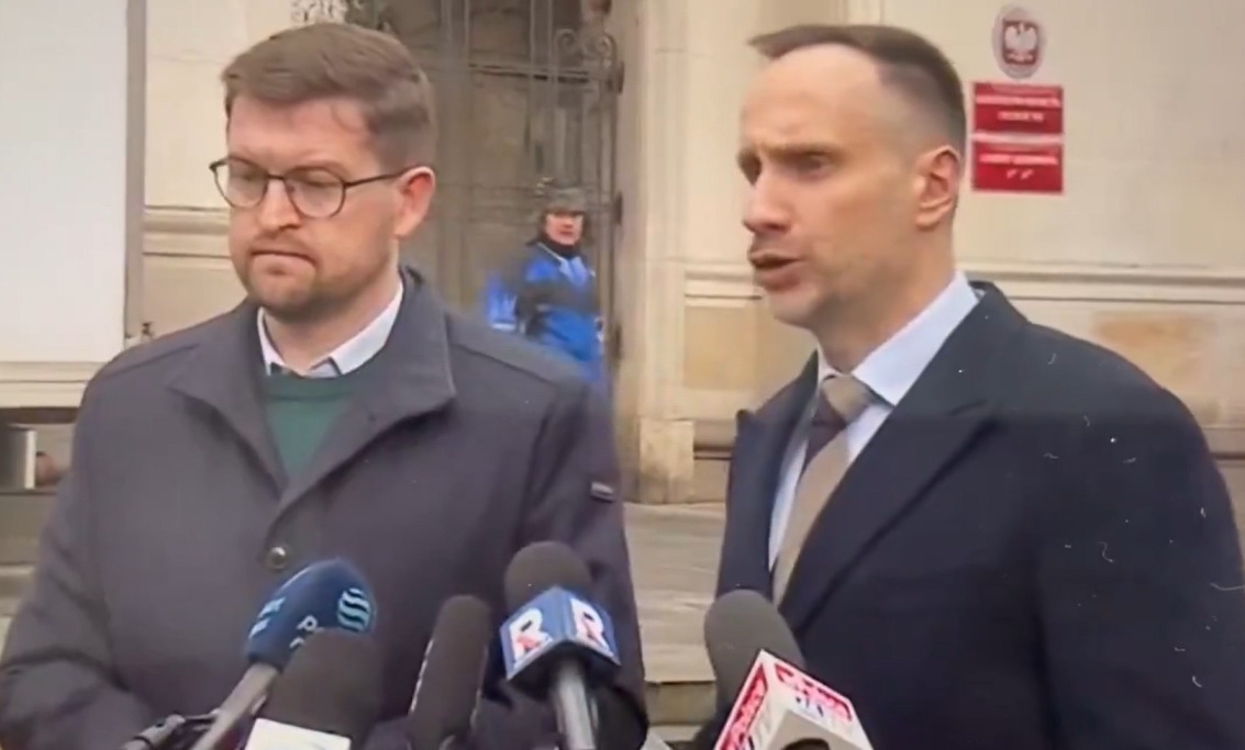 konferencja posłów PiS w Warszawie | fot. TV Republika