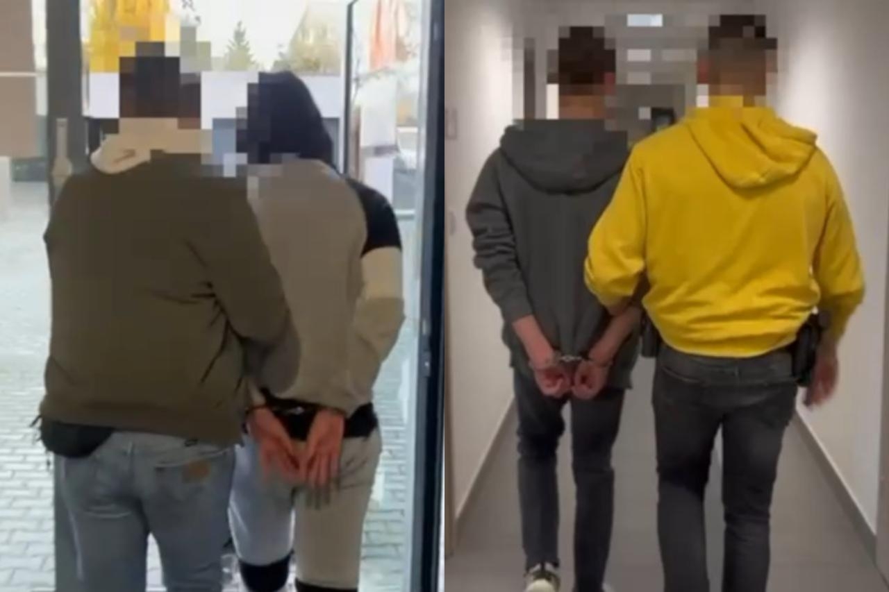 zatrzymanie nastolatków podejrzanych o pobicie kolegi na Mokotowie | fot. mokotow.policja.gov.pl