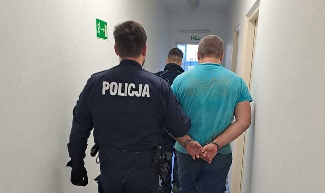 44-latek w rękach policji | fot. piaseczno.policja.gov.pl