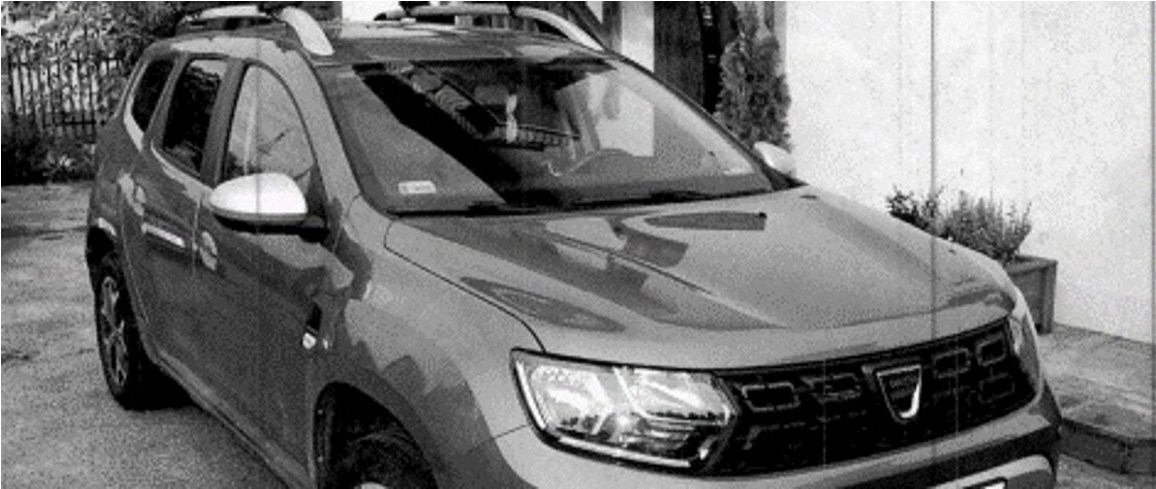 zatrzymana Dacia Duster | fot. Prokuratura Okręgowa w Płocku