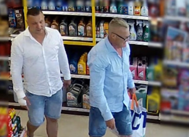 podejrzani o kradzież na stacji benzynowej | fot. KRP VI/Materiały policyjne