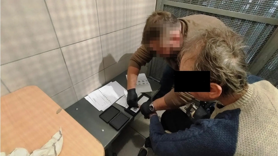 aresztowanie 60-latka z Targówka | fot. KRP VI/Materiały policyjne