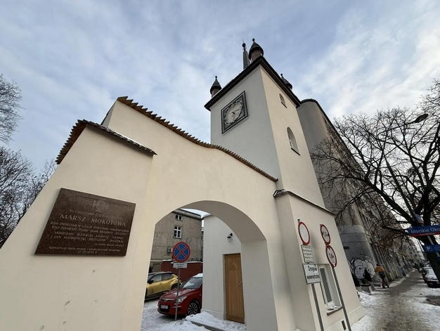 Zabytkowy Gołębnik po remoncie | fot. Urząd Dzielnicy Mokotów