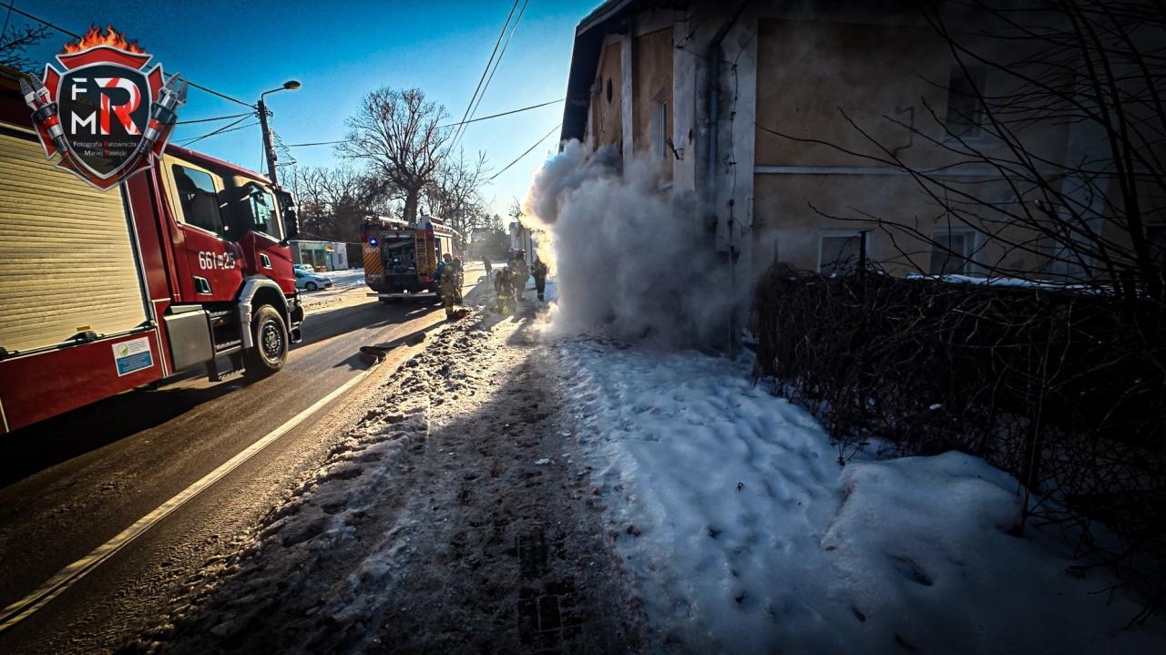 pożar w Józefowie | fot. Fotografia Ratownicza Maciej Rasiński