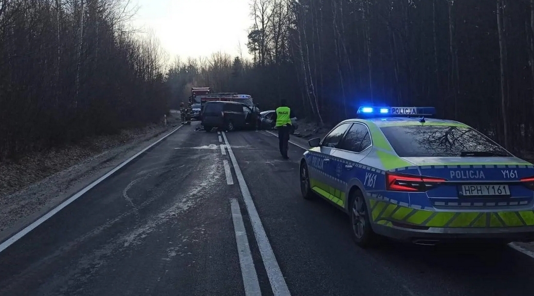 wypadek pod Pionkami | fot. Policja Radom