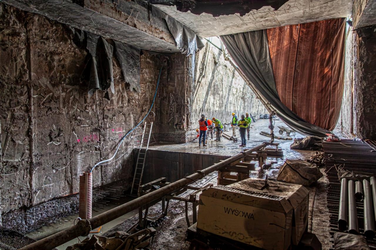 budowa pierwszego tunelu tramwajowego w Warszawie | fot. Tramwaje Warszawskie/facebook