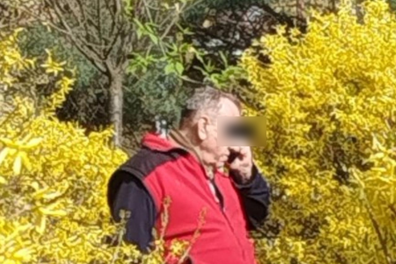 mężczyzna, który obnażał się w krzakach na Ursynowie | fot. Aneta A.