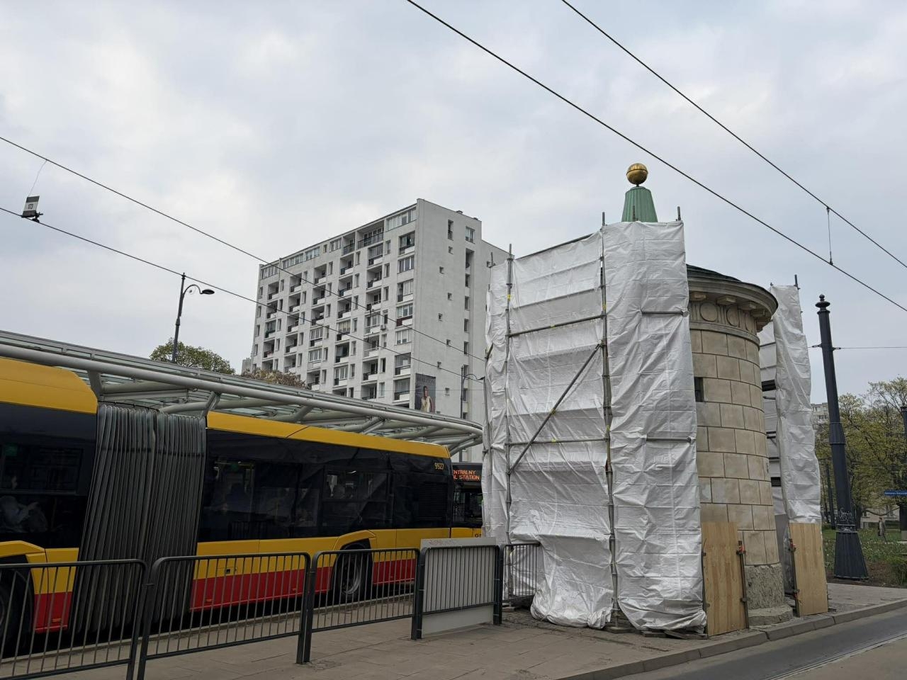 "Gruba Kaśka" podczas remontu | fot. Bartosz Pańczyk