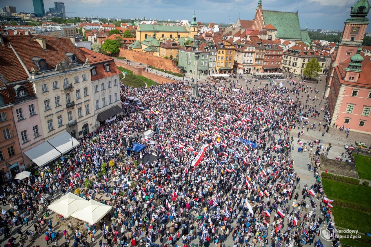 Narodowy Marsz Życia | fot. Narodowy Marsz Życia/facebook
