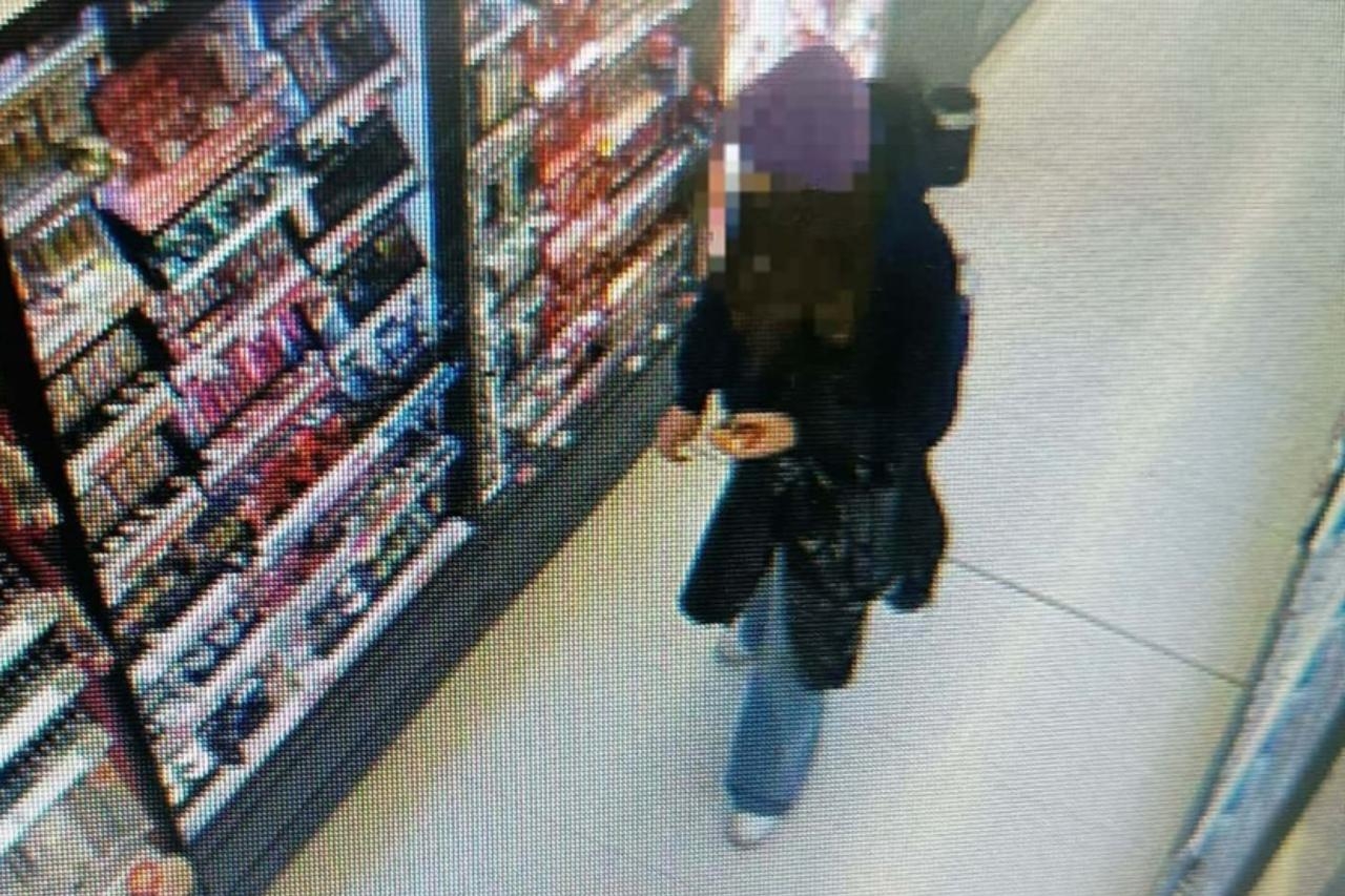 15-latka z Płocka, która kradła w drogerii | fot. mazowiecka.policja.gov.pl