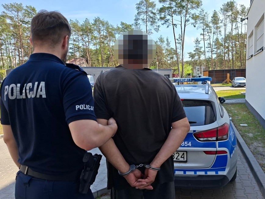 skazany mężczyzna | fot. https://otwock.policja.gov.pl