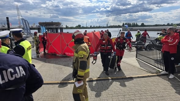 zdj. z miejsca zdarzenia | fot. Komenda Miejska Policji w Płocku/facebook