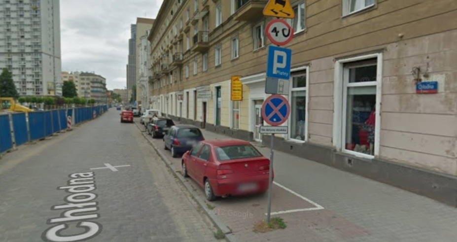 ul. Chłodna w Warszawie | fot. google stret view