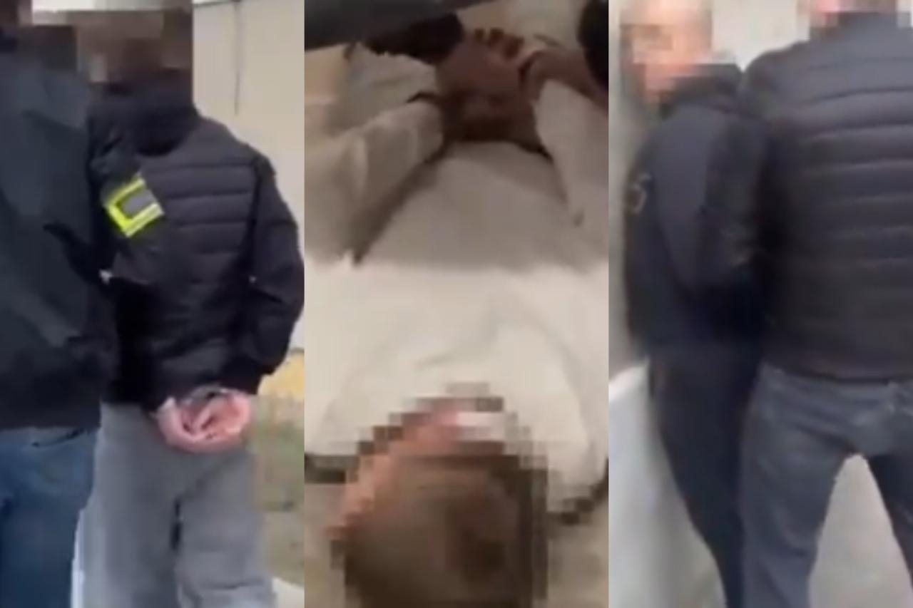 zatrzymanie podejrzanych o pobicie nastolatków na Moście Świętokrzyskim | fot. KRP Warszawa VI
