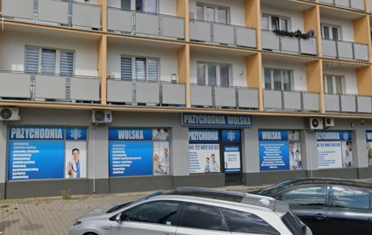 przychodnia lekarska przy ul. Wolskiej w Warszawie | fot. google stret view