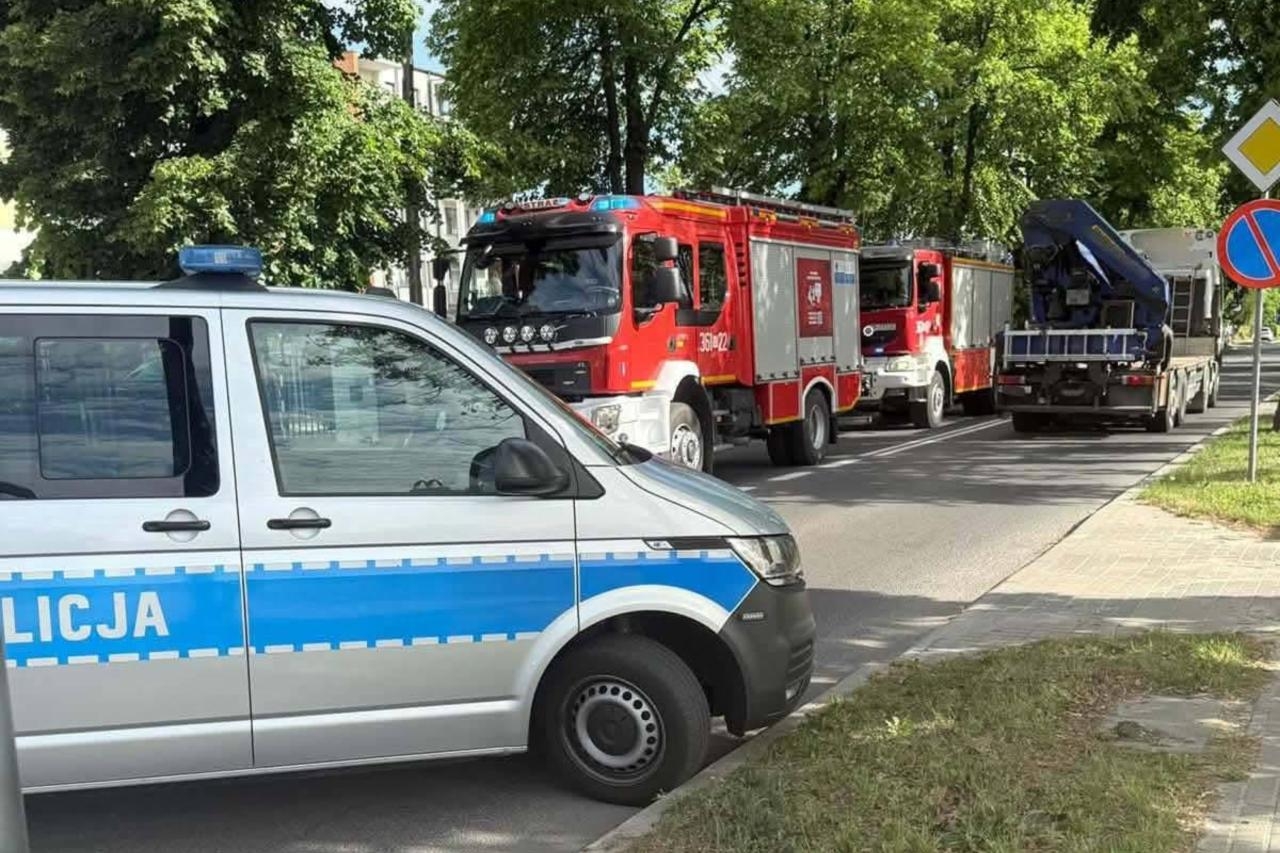 zdj. z wypadku | fot. KMP w Płocku