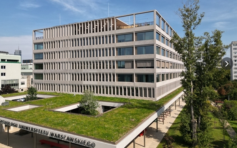 Wydział Psychologii Uniwersytetu Warszawskiego przy ul. Banacha | fot. Wydział Psychologii Uniwersytetu Warszawskiego/ materiały prasowe