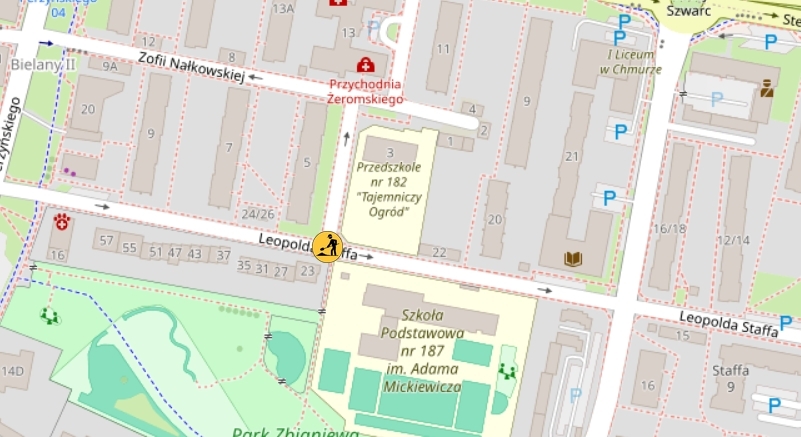 mapka remontu | fot. Infoulice Warszawa/facebook
