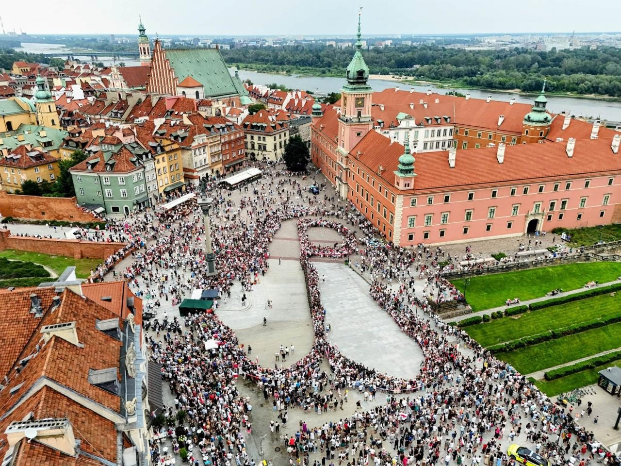 Żywy znak dla Powstania Warszawskiego | fot. Fundacja Promocji Solidarności