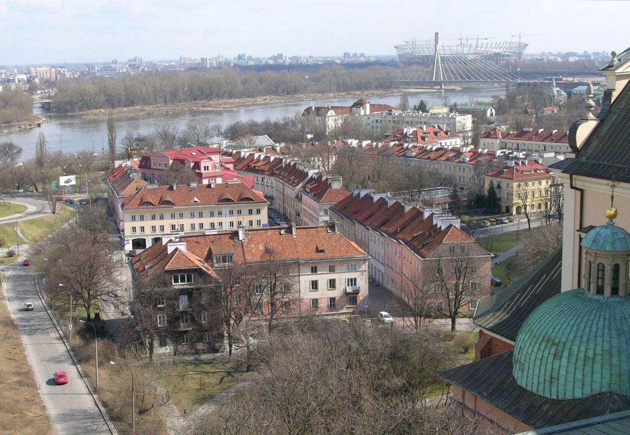 Mariensztat | fot. Autorstwa Adrian Grycuk - Praca własna, CC BY-SA 3.0 pl, https://commons.wikimedia.org/w/index.php?curid=38136465