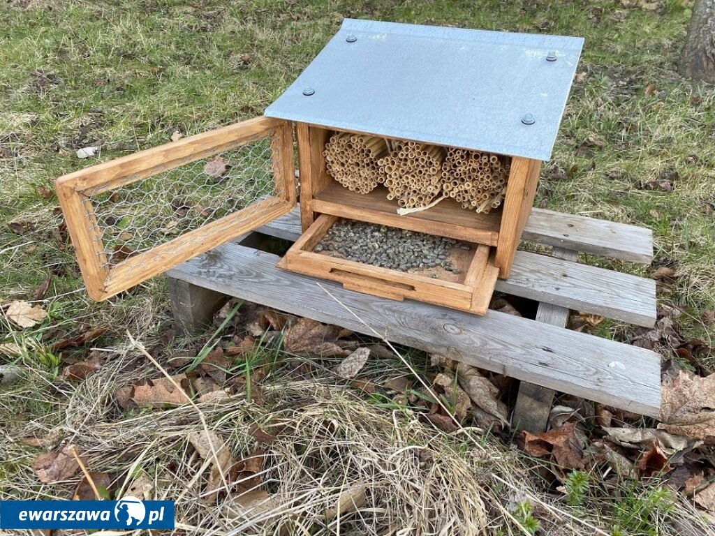 domki i budki dla nietoperzy i ptaków | fot. metro.waw.pl