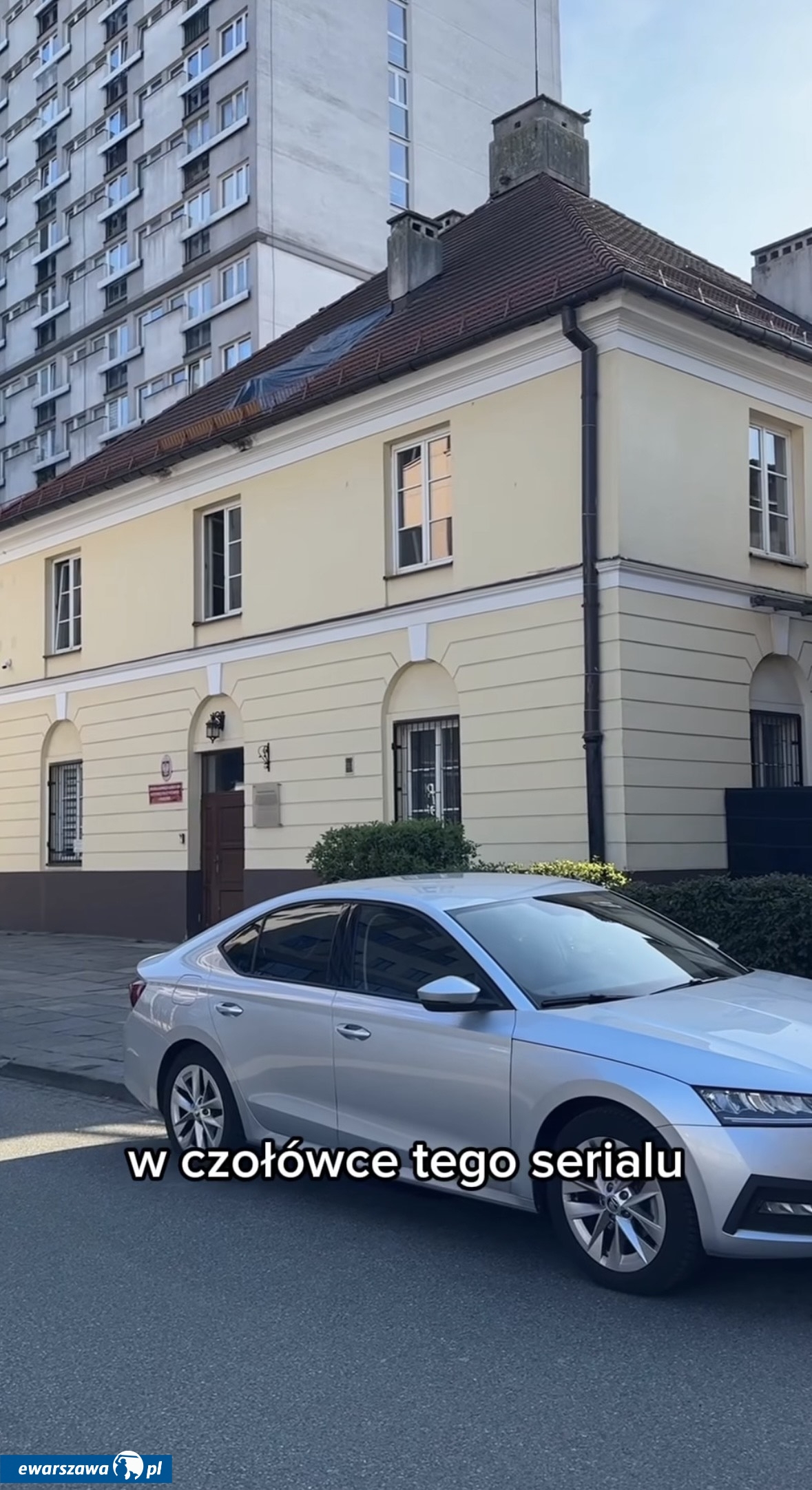 budynek z serialu "13 posterunek" | fot. instagram.com/kozacka_warszawa