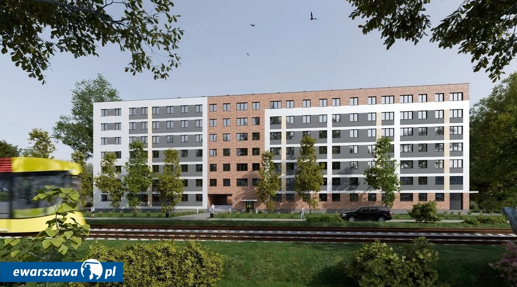 Mieszkania TBS Warszawa Północ na Jagiellońskiej - wizualizacja | fot. UM Warszawa