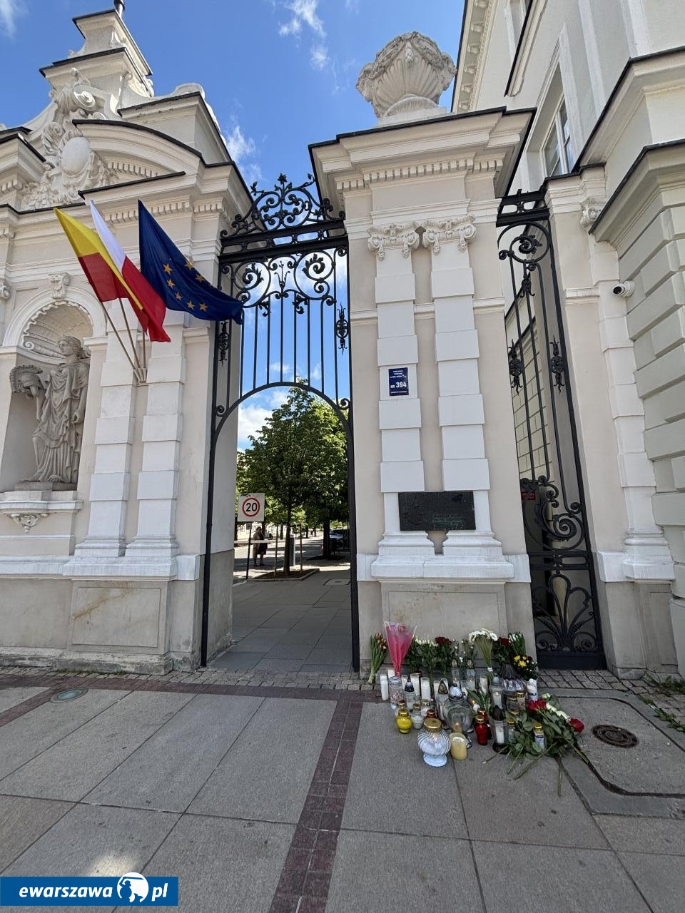 morderstwo na kampusie UW | fot. Bartosz Pańczyk