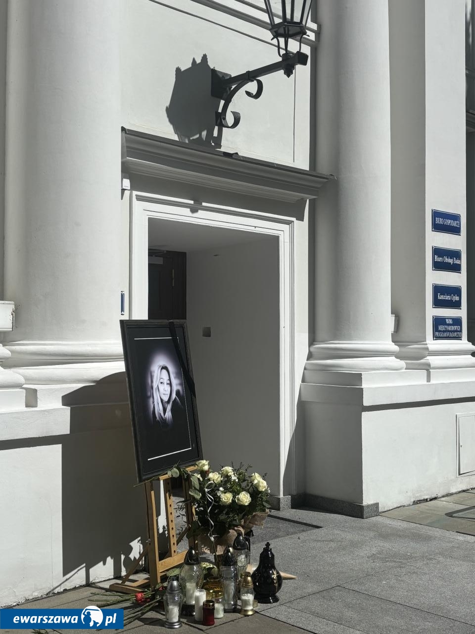 morderstwo na kampusie UW | fot. Bartosz Pańczyk