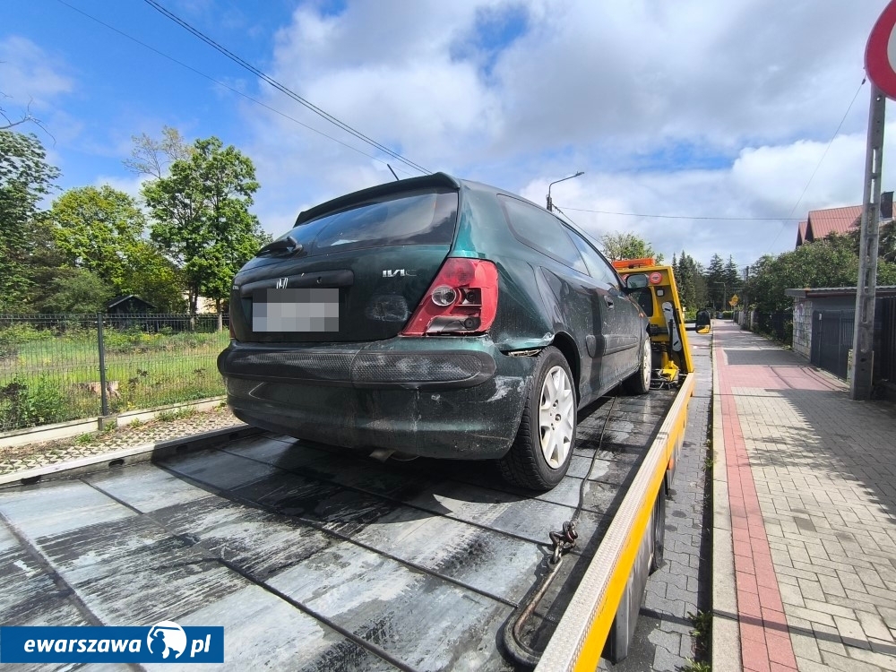 wrak samochodu | fot. https://otwock.policja.gov.pl/