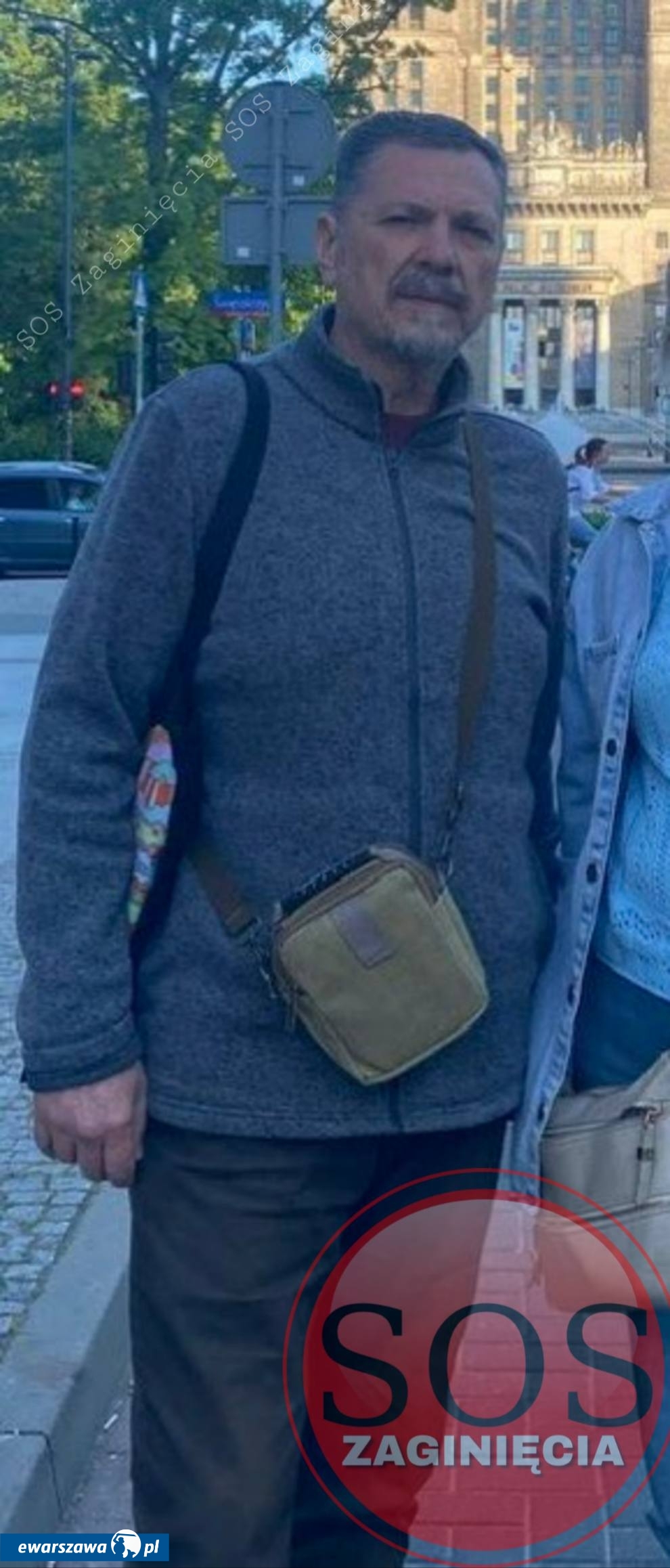 zaginiony mężczyzna z Warszawy | fot. facebook.com/zaginiecia
