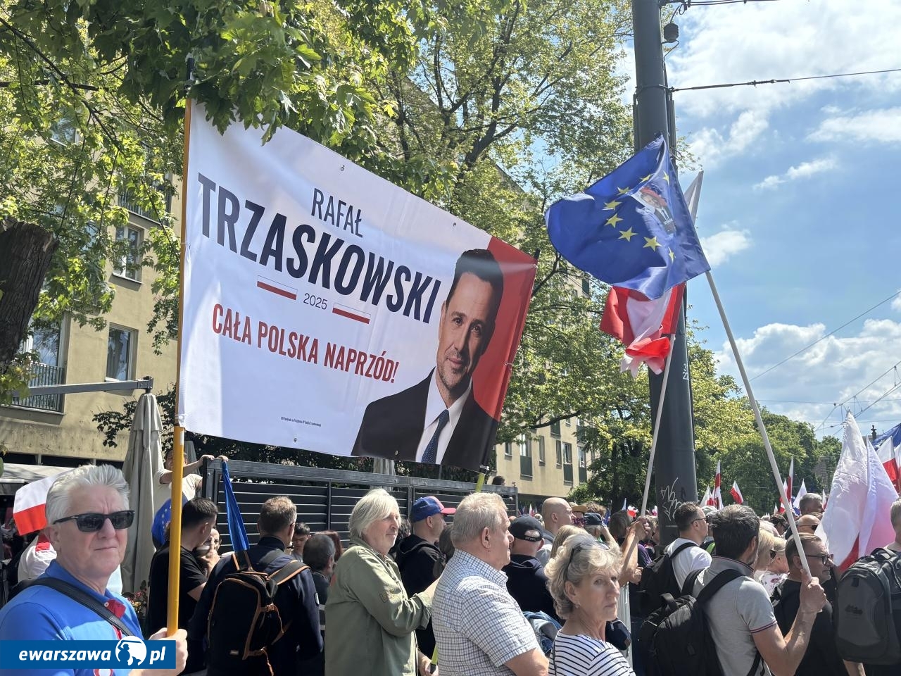marsz Rafała Trzaskowskiego | fot. Bartosz Pańczyk
