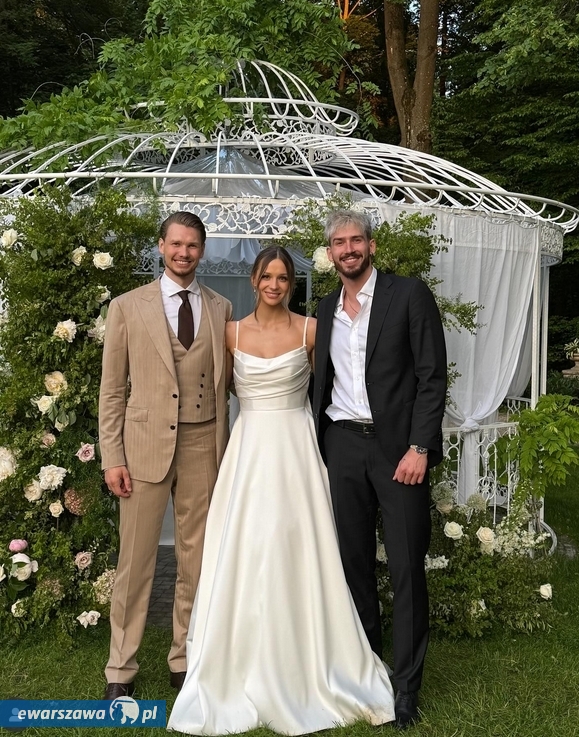 Tomasz Fornal z parą młodą | fot. instagram.com/tomfornal