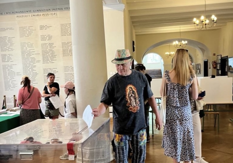 gwiazdy na wyborach prezydenckich w 2025 roku | fot. instagram