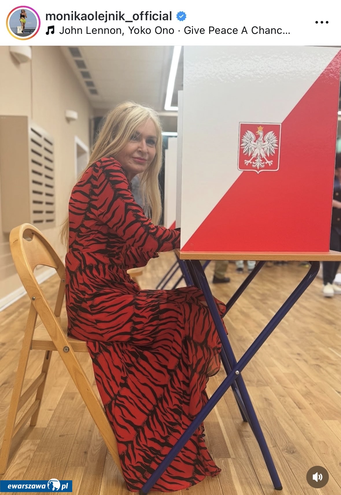 gwiazdy na wyborach prezydenckich w 2025 roku | fot. instagram