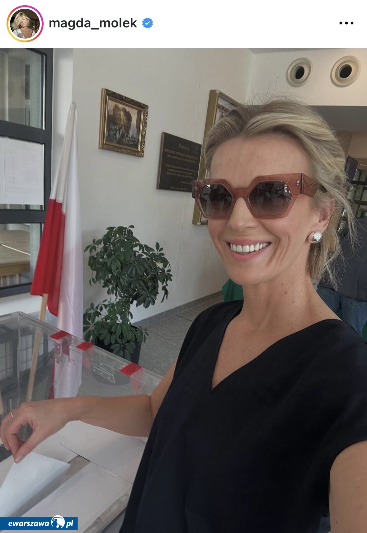 gwiazdy na wyborach prezydenckich w 2025 roku | fot. instagram