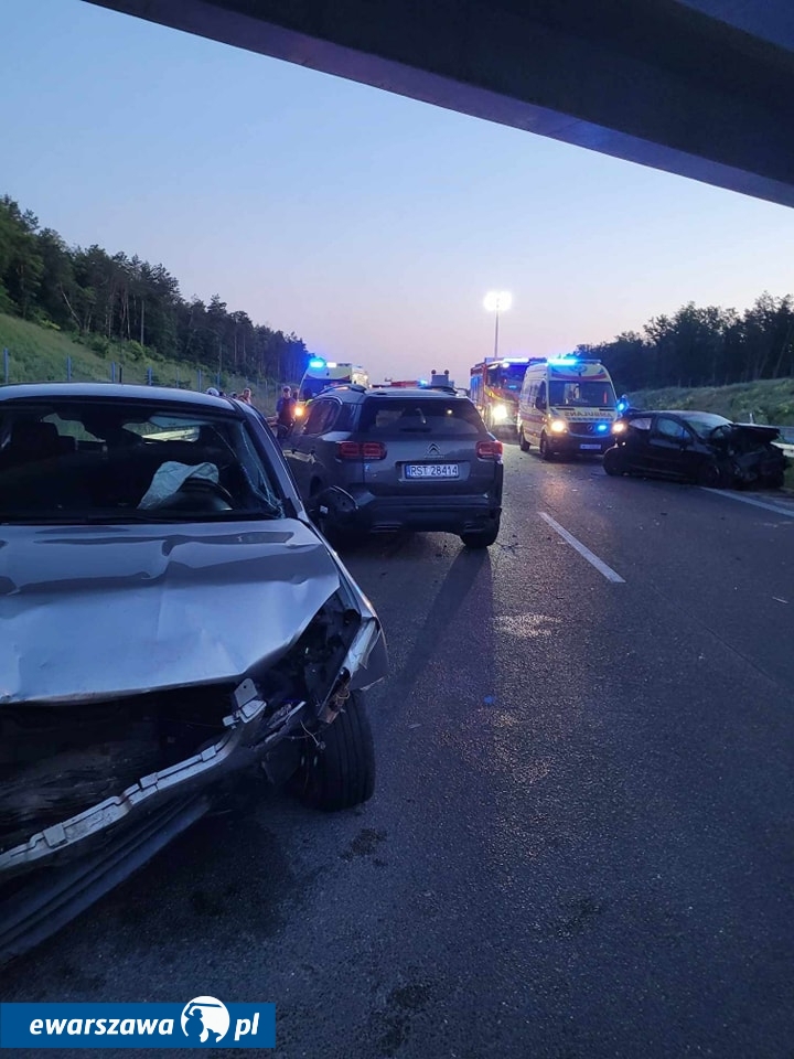 zdj. z wypadku | fot. facebook.com/p/OSP-Górzno-KSRG