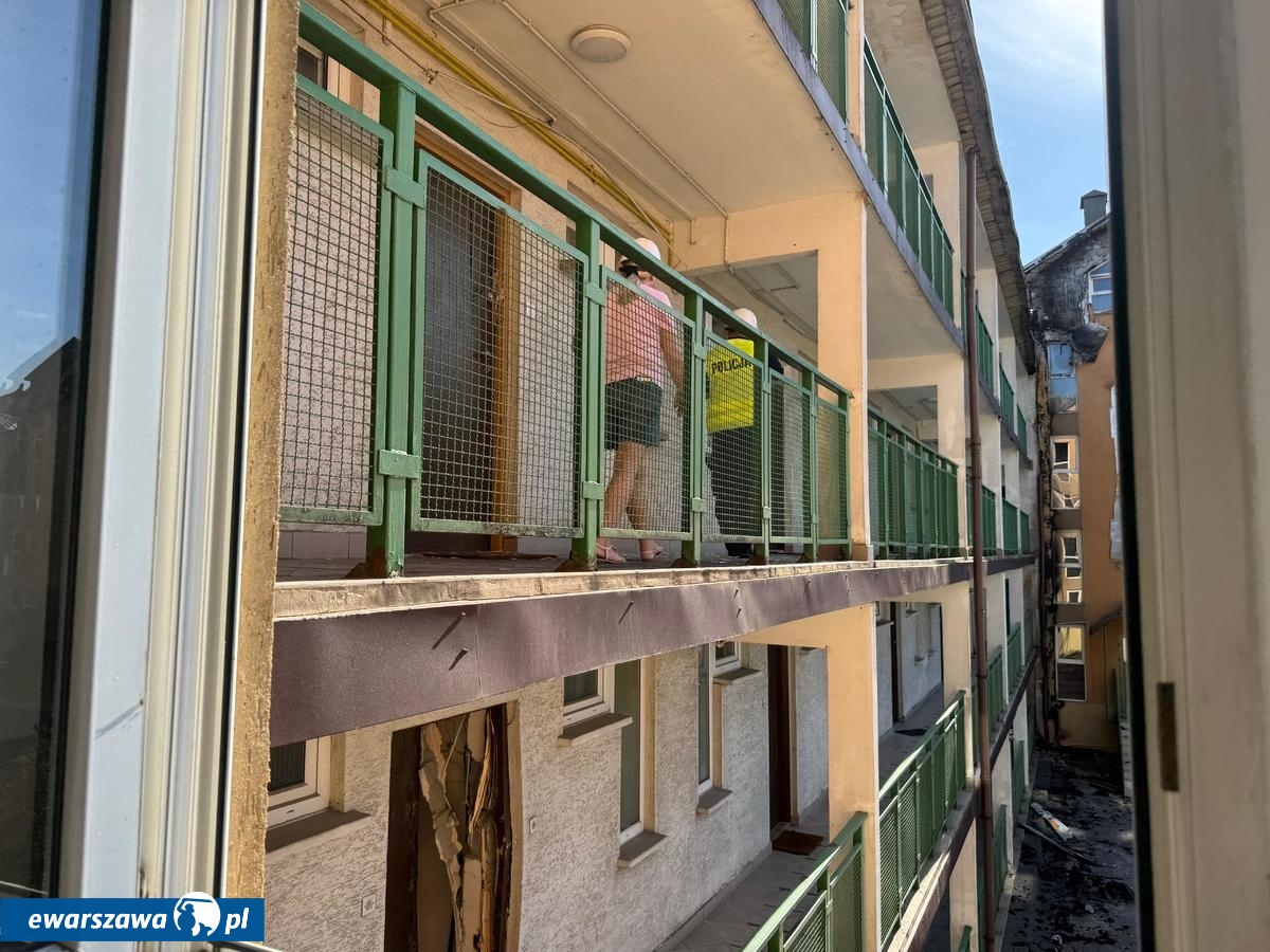 pożar w Ząbkach | fot. ksp.policja.gov.pl