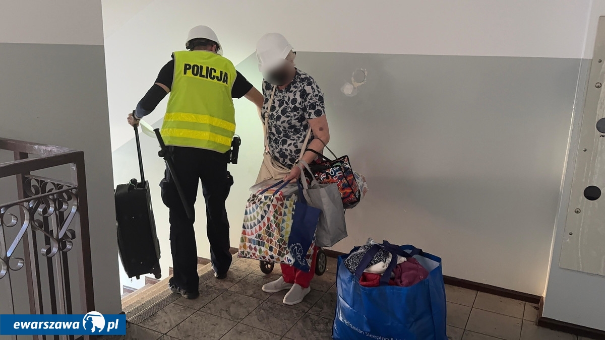 pożar w Ząbkach | fot. ksp.policja.gov.pl